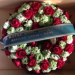 Couronne de fleurs enterrement par Azur Rose à La Crau Toulon Var