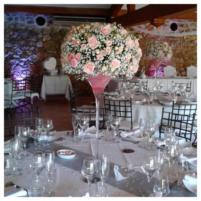 fleurs décoration mariage Azur Roses La Crau Toulon Var