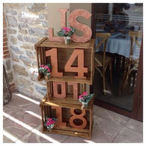 fleurs décoration mariage Azur Roses La Crau Toulon Var