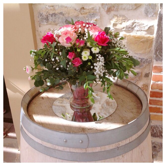 fleurs décoration mariage Azur Roses La Crau Toulon Var