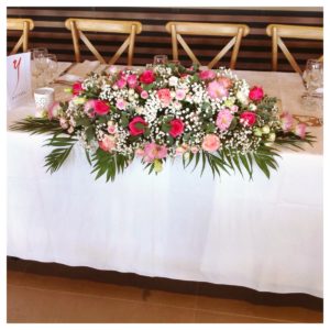 fleurs décoration mariage Azur Roses La Crau Toulon Var