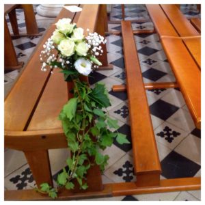 fleurs décoration mariage Azur Roses La Crau Toulon Var