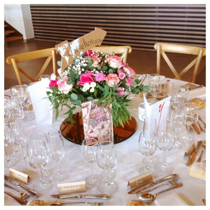 fleurs décoration mariage Azur Roses La Crau Toulon Var