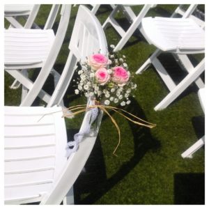 fleurs décoration mariage Azur Roses La Crau Toulon Var