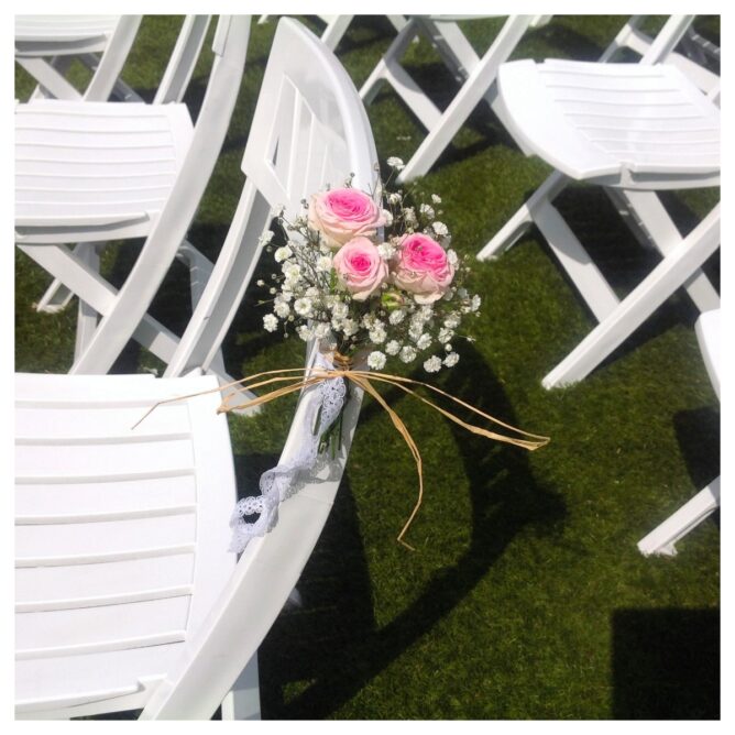 fleurs décoration mariage Azur Roses La Crau Toulon Var