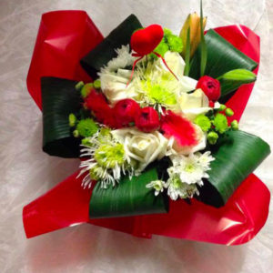 Bouquet de fleurs fraiches par Azur Roses producteur dans le Var