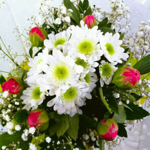 Bouquet de fleurs fraiches par Azur Roses producteur dans le Var