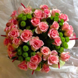 Bouquet de fleurs fraiches par Azur Roses producteur dans le Var