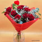 Bouquet de fleurs fraiches par Azur Roses producteur dans le Var