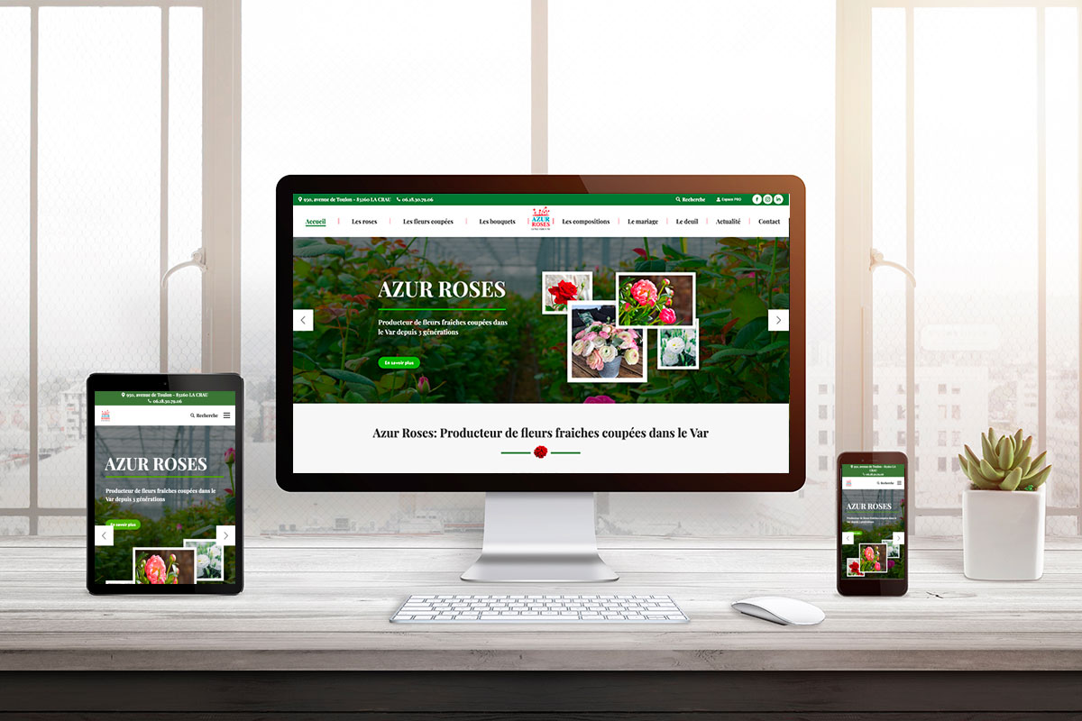 nouveau-site-internet-Azur-Roses par ingenieweb creation referencement site internet