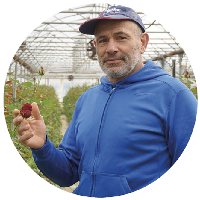 Michel Soto Azur Rose chef de culture