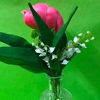Muguet Azur Roses Producteur fleur fraiches Var compo 3 article