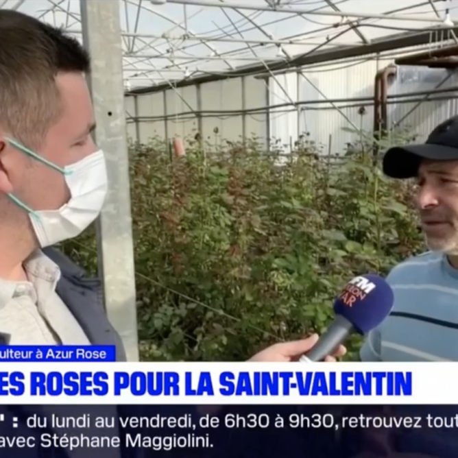 michel soto gaec azur roses interviewé par BFM TV Var
