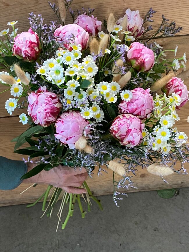 bouquet de fleurs fête des mères GAEC Azur Roses producteur Var-1