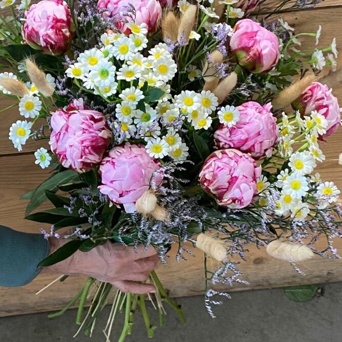 bouquet de fleurs fête des mères GAEC Azur Roses producteur Var-1