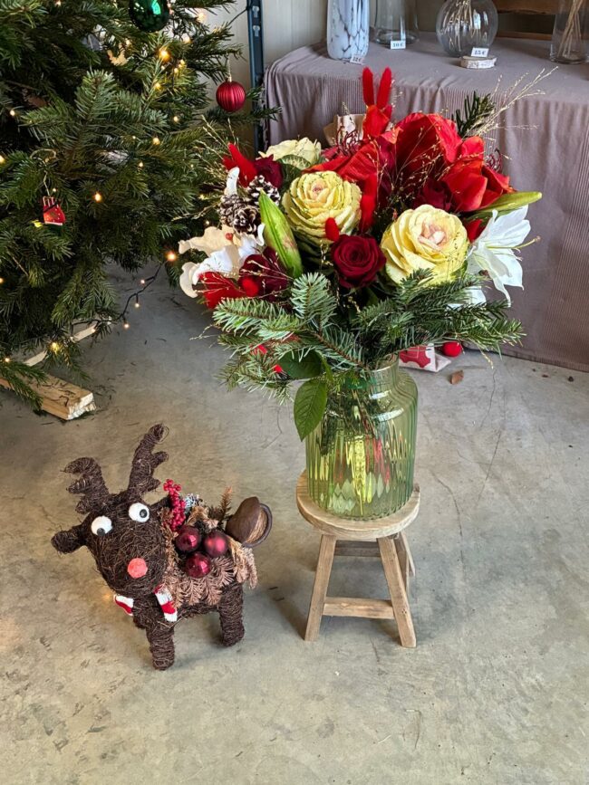 bouquet de Noël Azur Roses la Crau Var