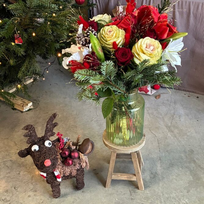 bouquet de Noël Azur Roses la Crau Var