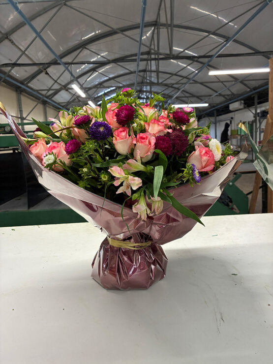 composition fleur deuil Azur Roses producteur à La Crau Var