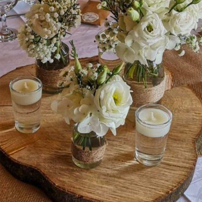 composition fleurs mariages Azur Roses producteur à la La Crau Var