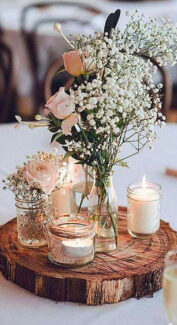 composition fleurs mariages Azur Roses producteur à la La Crau Var