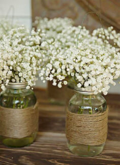 composition fleurs mariages Azur Roses producteur à la La Crau Var