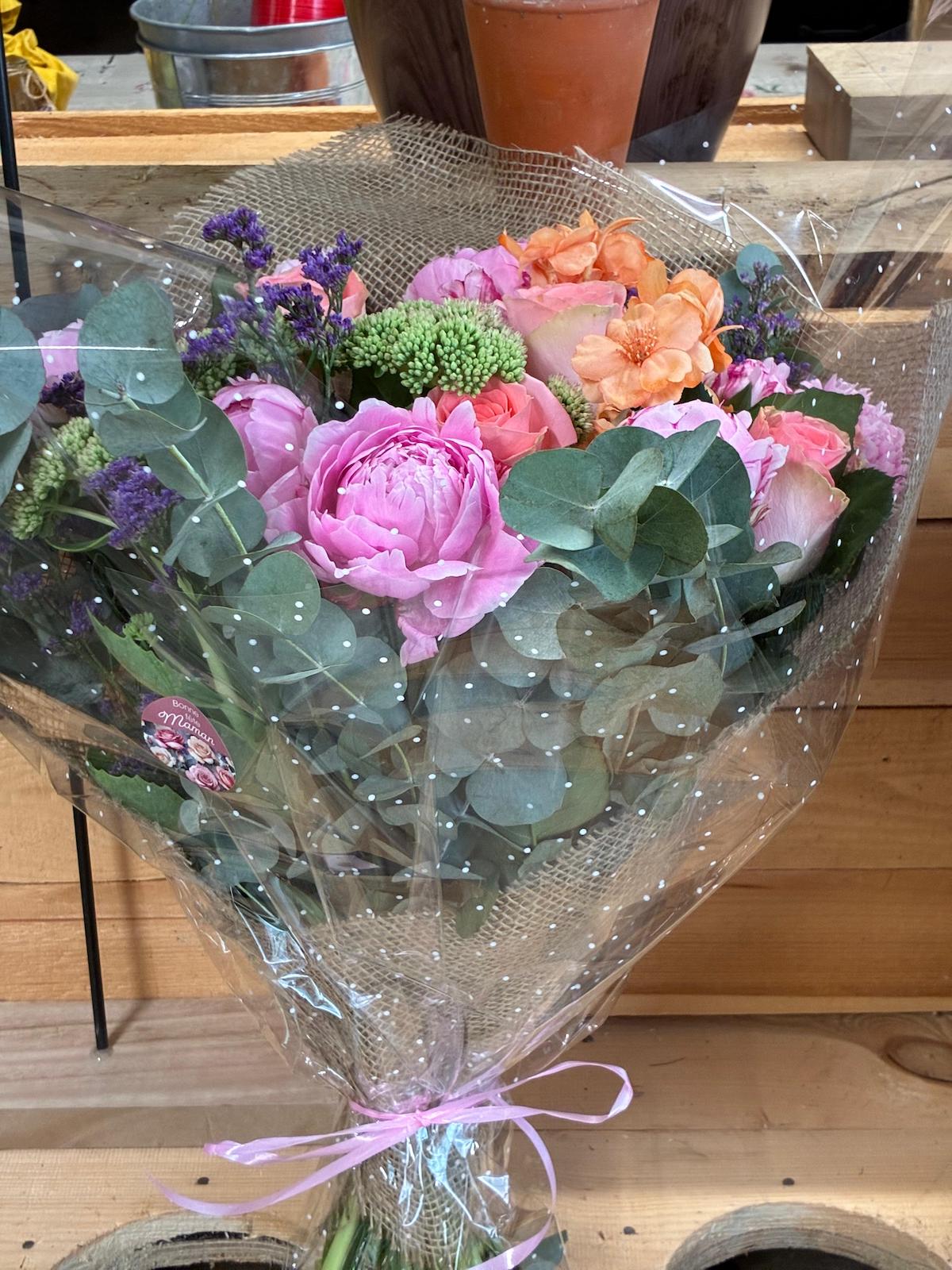bouquet de fleurs fête des mères 2026 vente directe GAEC Azur Roses producteur Var - Vente directe